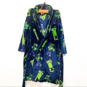 Minecraft kids robe